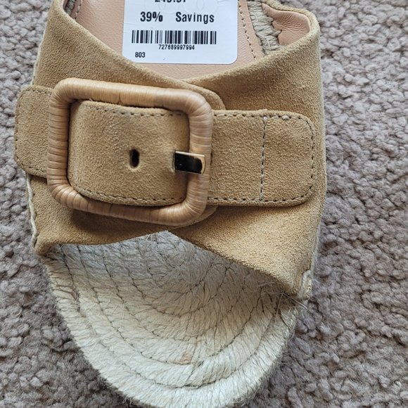 Veronica Beard - Buckled Espadrilles Slides - Picture 3 of 6